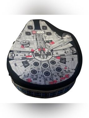 LEGO Star Wars Millennium Falcon Case - Black, Gray, Red
